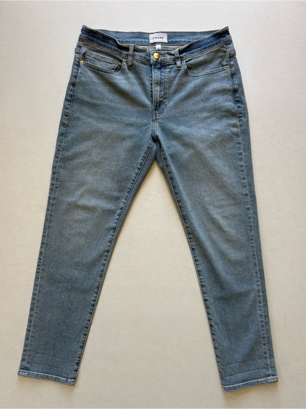 Frame Denim Le Garcon Relaxed Straight Leg Boyfriend Jeans Women's 30